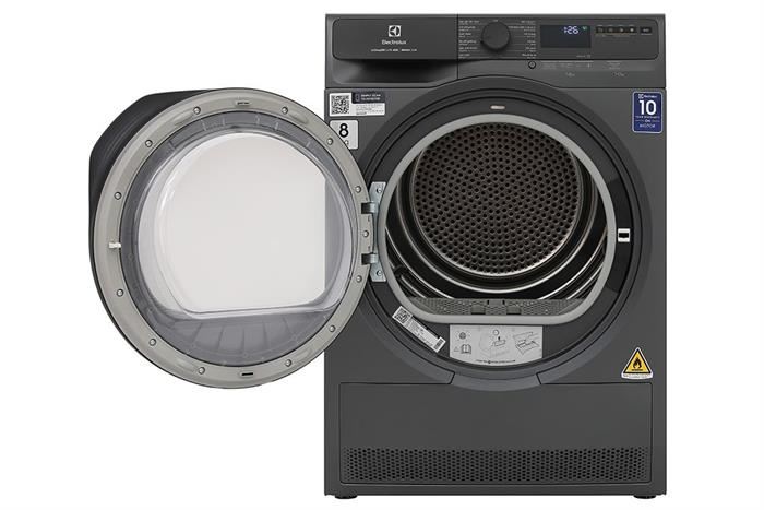 Máy Sấy Bơm Nhiệt Electrolux UltimateCare 8 Kg EDH803J5SC